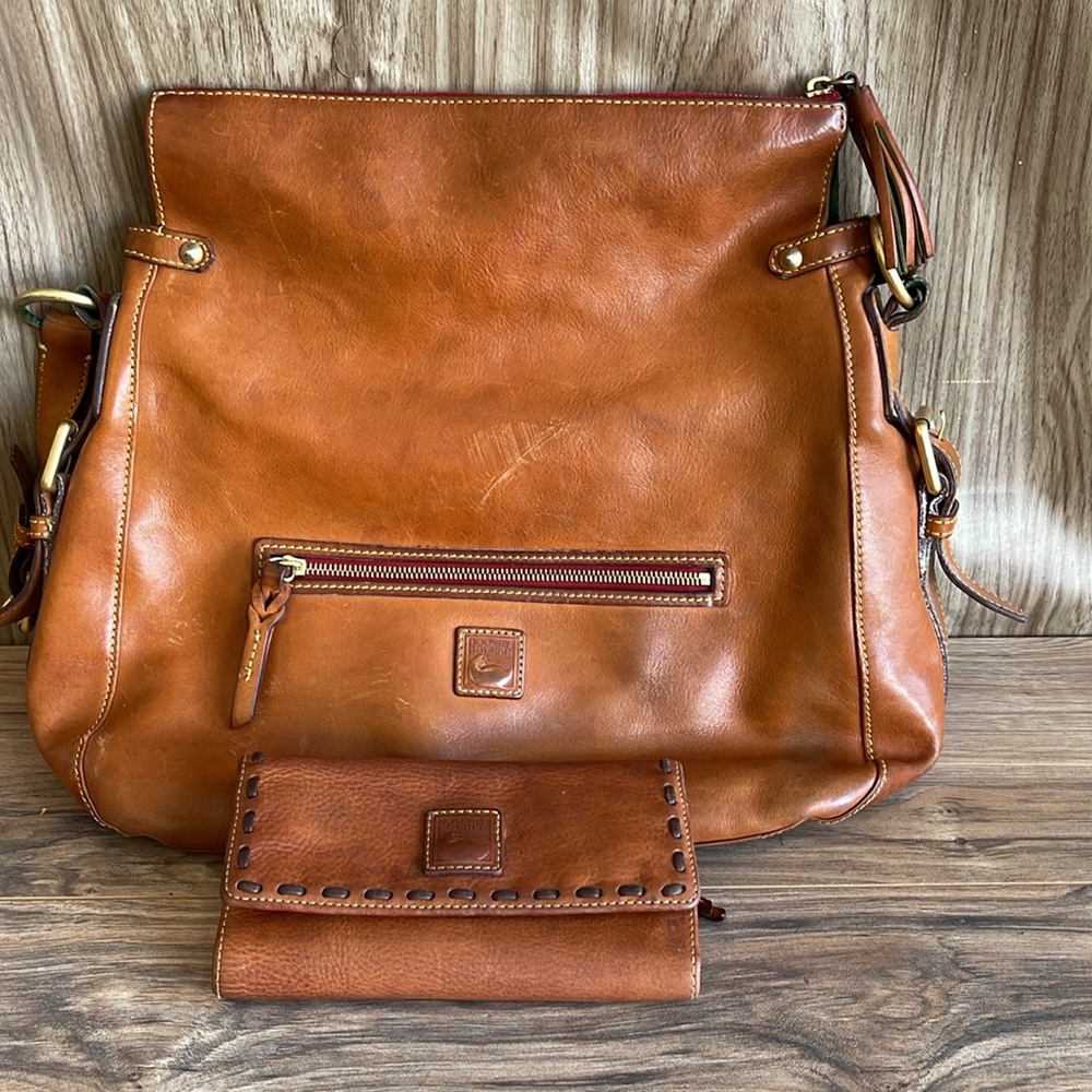 Pre-owned vintage dooney and bourke Satchel Brown - Picture 2 of 15